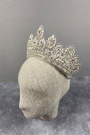 Godiva High Stone Bridal Crown