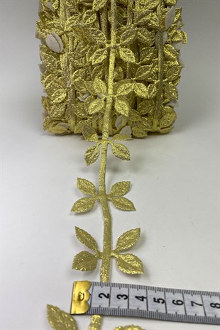 Gold Dekoratif 4 Yaprak Şerit Su Taşı 1 mt