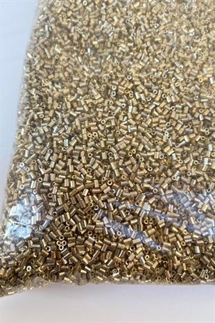 Gold Plated Cut Beads 2.5 mm 500 grm