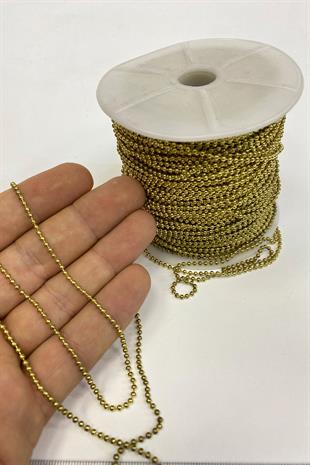 Gold Renk Tırnak Makası Zinciri, Kolye Ve Takı Zinciri