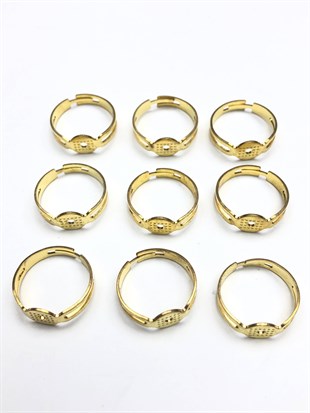 Gold color Ring Apparatus
