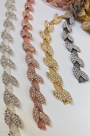  الشريط ورقة قش حجر الذهب