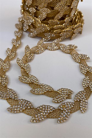  الشريط ورقة قش حجر الذهب