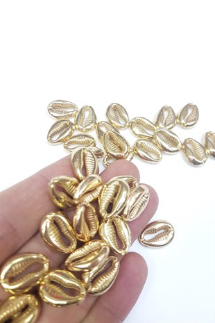 Gold Greyhound Bead Shell