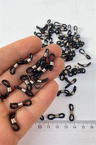 مشبك حزام مطاط للنظارات الطبية 50 قطعة