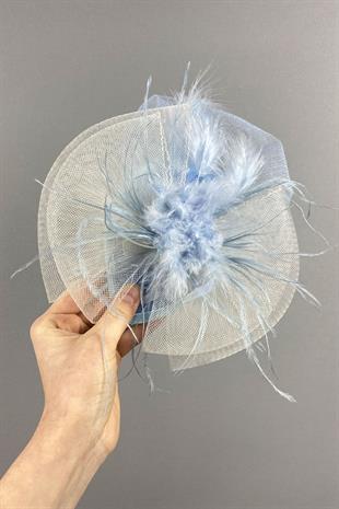Greek Tulle Voile Wedding Hat And Party Hat
