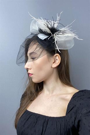 الجملة قبعة الزفاف الفوال تول اليونانية والإكسسوارات الشعر