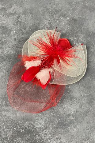 Greek Tulle Voile Wedding And Party Hat Hair Accessory