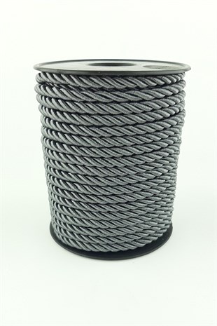 Gri Kordon İp 6 mm 25 mt