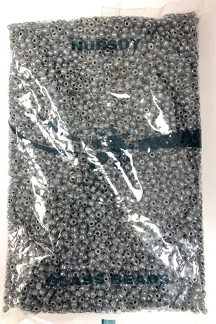 Gray Sand Beads 4 mm 500 gr