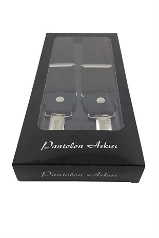 Gri Renk Pantolon Askısı