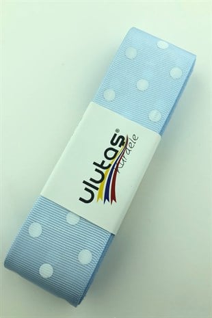 Grosgrain 4 cm Ribbon Polka Dot