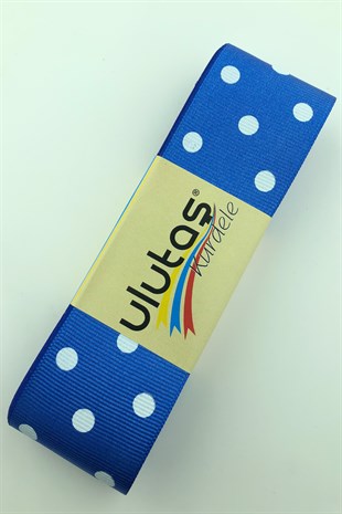 Grosgrain 4 cm Ribbon Polka Dot