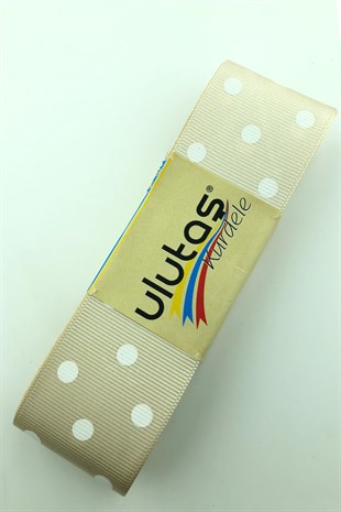 Grosgrain 4 cm Ribbon Polka Dot