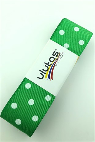 Grosgrain Ribbon Polka Dot 4 cm