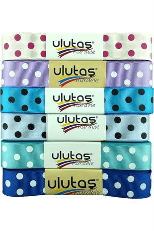 Grogren Puantiyeli Kurdele 2.5 cm