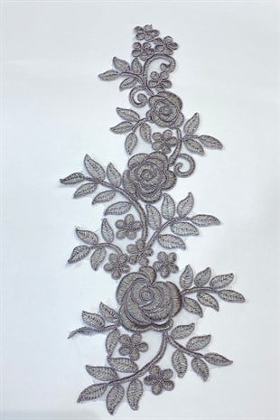 Rose Pattern Lace Guipure Applique