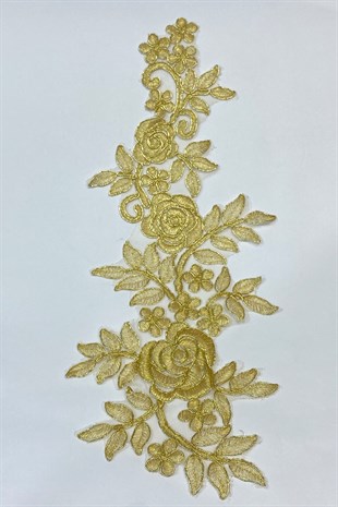 Rose Pattern Lace Guipure Applique