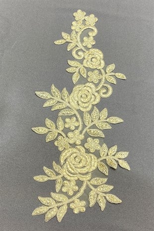 Rose Pattern Lace Guipure Applique