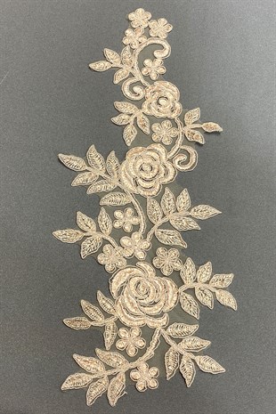 Rose Pattern Lace Guipure Applique