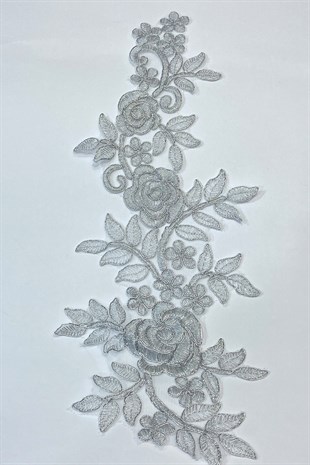 Rose Pattern Lace Guipure Applique