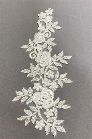 Rose Pattern Lace Guipure Applique