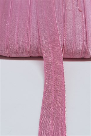 Gül Kurusu Lastikli Saç Bandı 1,5cm