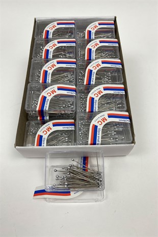 Gümüş Başlı Toplu İğne 50 li 1 Kutu