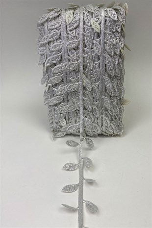 Gümüş Dekoratif Yaprak Şerit Su Taşı 10 mt