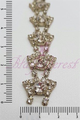 الشريط الحجري الفضي منقوشة الحدود