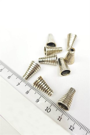 جهاز غطاء قمع فضي