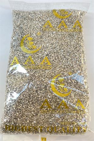 Silver Plated Cut Beads 2.5 mm 500 grm