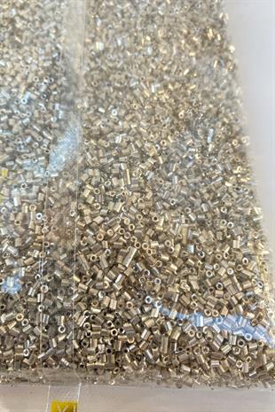 Silver Plated Cut Beads 2.5 mm 500 grm