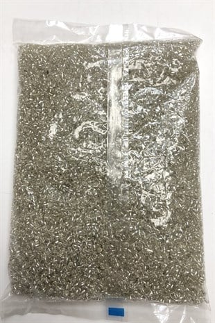 Gümüş Kum Boncuk 3 mm 500 gr