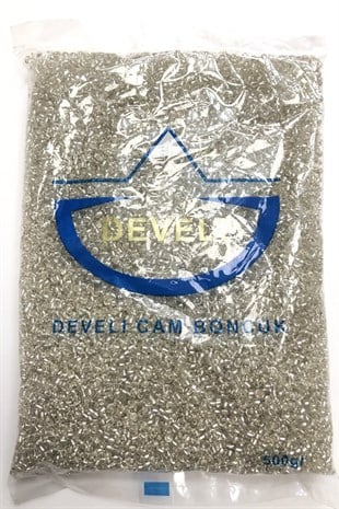 Gümüş Kum Boncuk 3 mm 500 gr