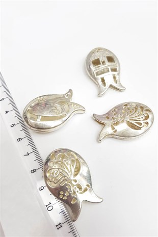 Silver Tulip Rosary Imame