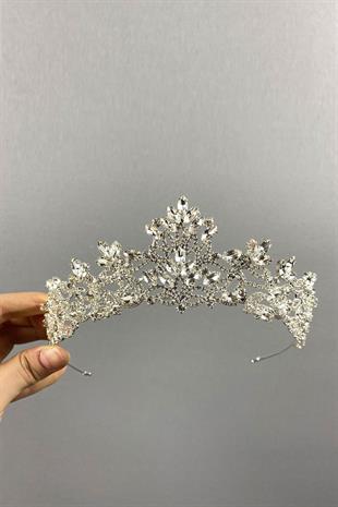 Gümüş Melis Model Gelin Kına Tacı