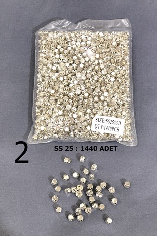 Gümüş Metal Kasalı Dikme Beyoğlu Taşı (1 paket)