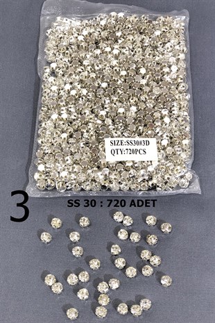 Gümüş Metal Kasalı Dikme Beyoğlu Taşı (1 paket)