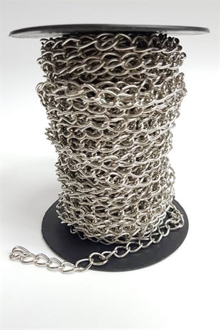 Gümüş Metal Zincir (1 mt )