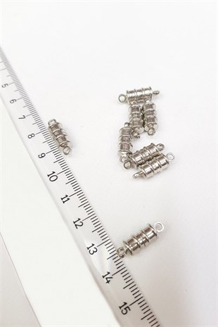 Silver Magnetic Jewelry Clip