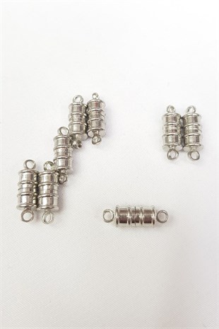 Silver Magnetic Jewelry Clip