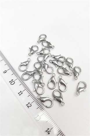 Silver Parrot Necklace and Bracelet Clip