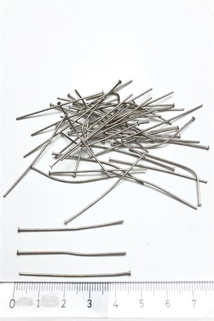 Silver Color Headed Jewelry Nail 0.45 cm