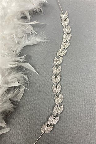 إكسسوار شعر فضي بيلا ليف بنمط