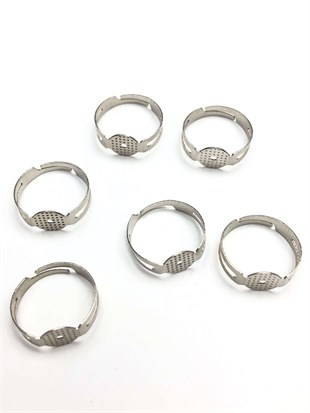 Silver Color Ring Apparatus