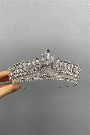 Silver Anteras Henna Bridal Crown