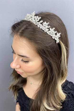Silver Color Dream Bridal Crown