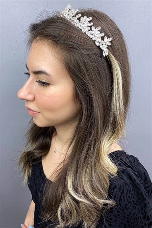 Silver Color Dream Bridal Crown