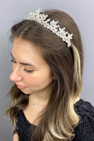 Silver Color Dream Bridal Crown
